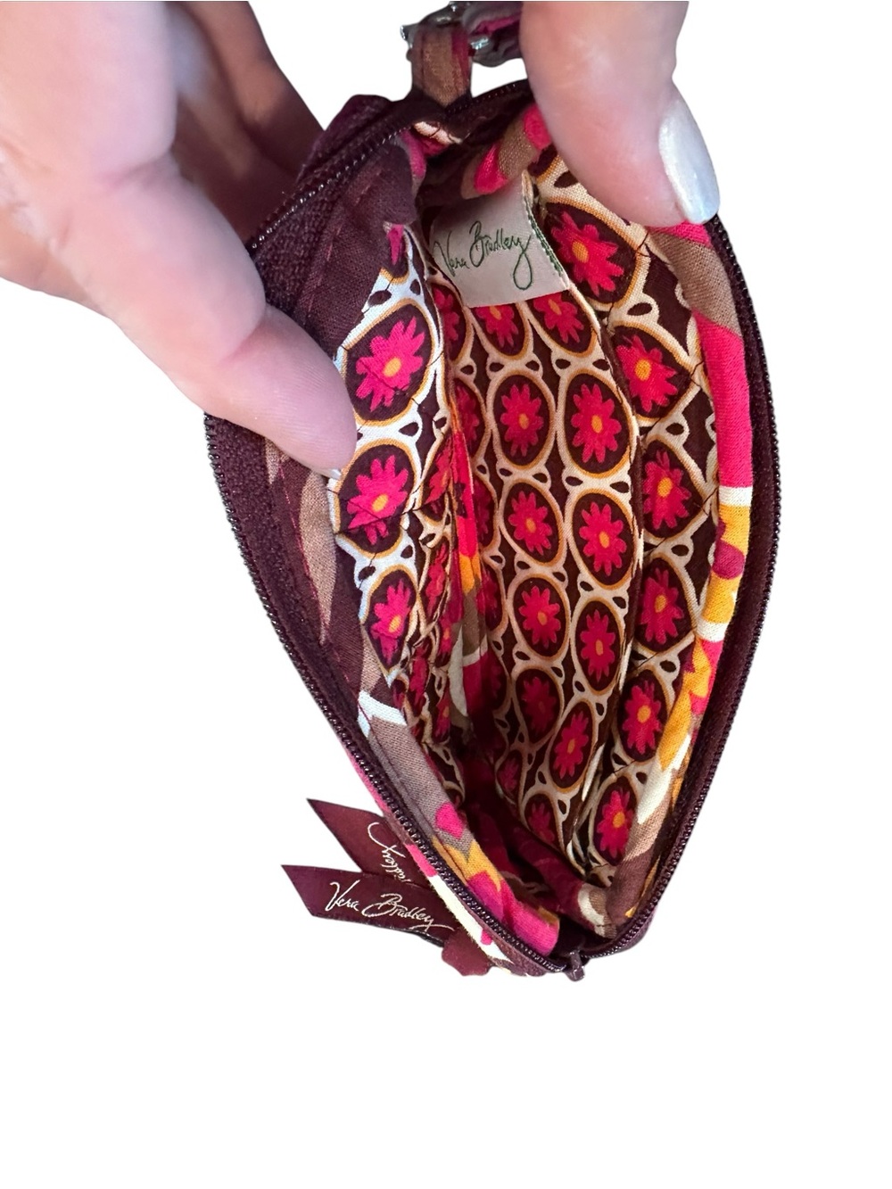 Vera Bradley Carnaby Wristlet Wallet Removable Strap - Picture 5 of 5